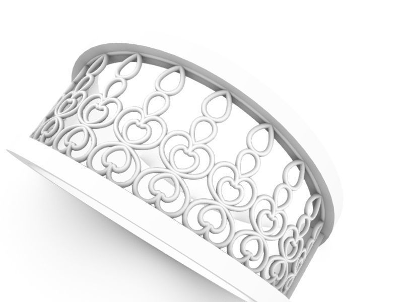 15 CONTEMPORARY JALI RINGS STL VERIFIED 3D print model_28