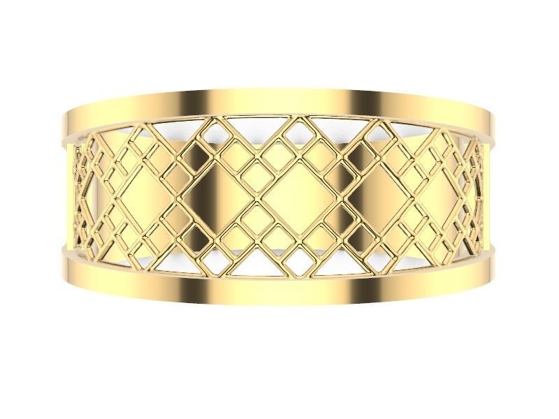 15 CONTEMPORARY JALI RINGS STL VERIFIED 3D print model_38