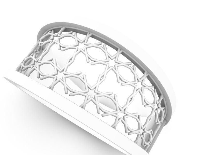 15 CONTEMPORARY JALI RINGS STL VERIFIED 3D print model_21