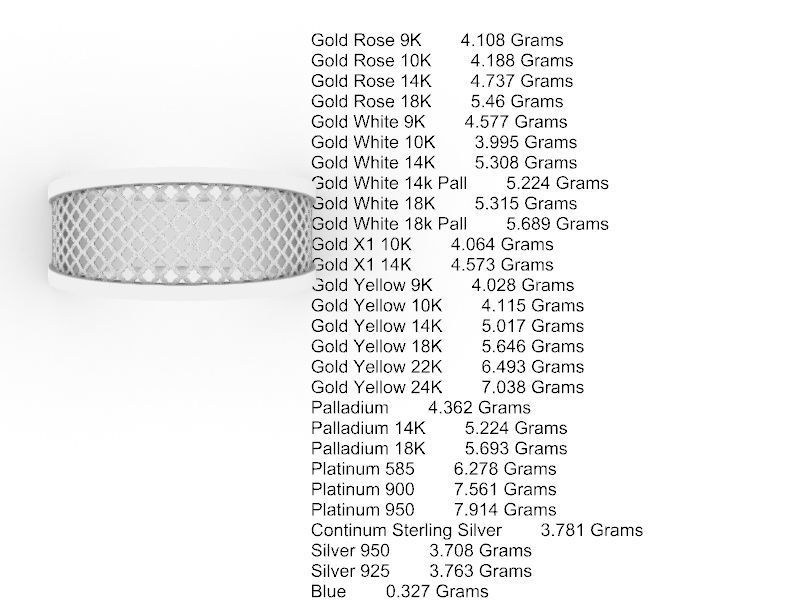 15 CONTEMPORARY JALI RINGS STL VERIFIED 3D print model_62