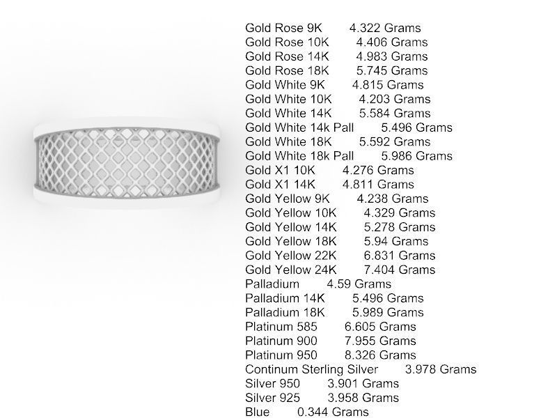 15 CONTEMPORARY JALI RINGS STL VERIFIED 3D print model_61