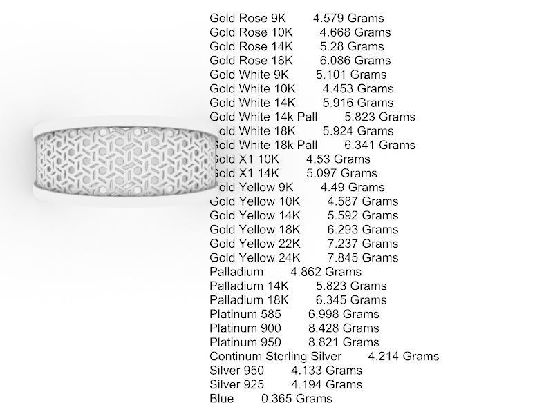 15 CONTEMPORARY JALI RINGS STL VERIFIED 3D print model_67