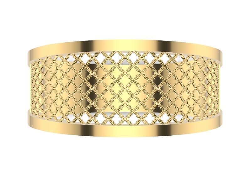 15 CONTEMPORARY JALI RINGS STL VERIFIED 3D print model_16