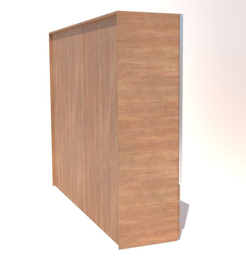 Modern Wardrobe 3D model 3D model_4