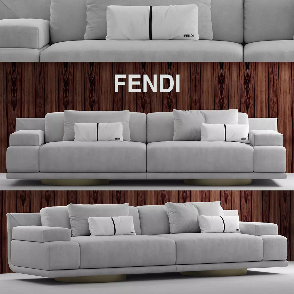 fendi casa artu sofa 3D model_0