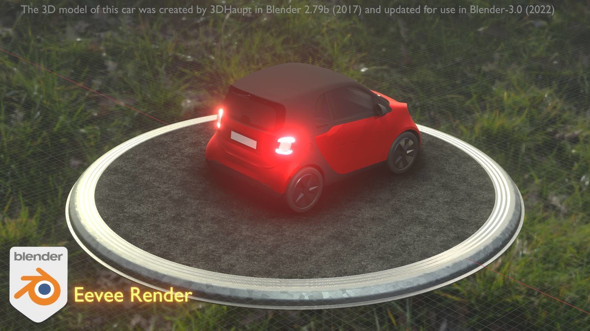 City Cars All Types A B C D E Red 3D Model Collection_120