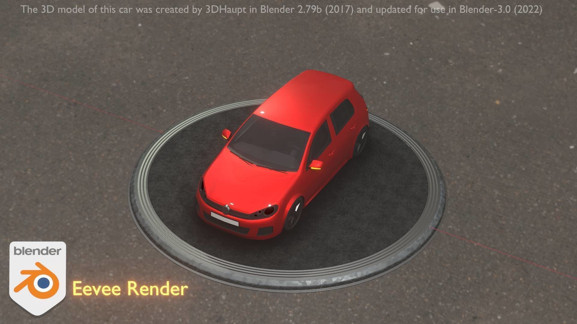 City Cars All Types A B C D E Red 3D Model Collection_49