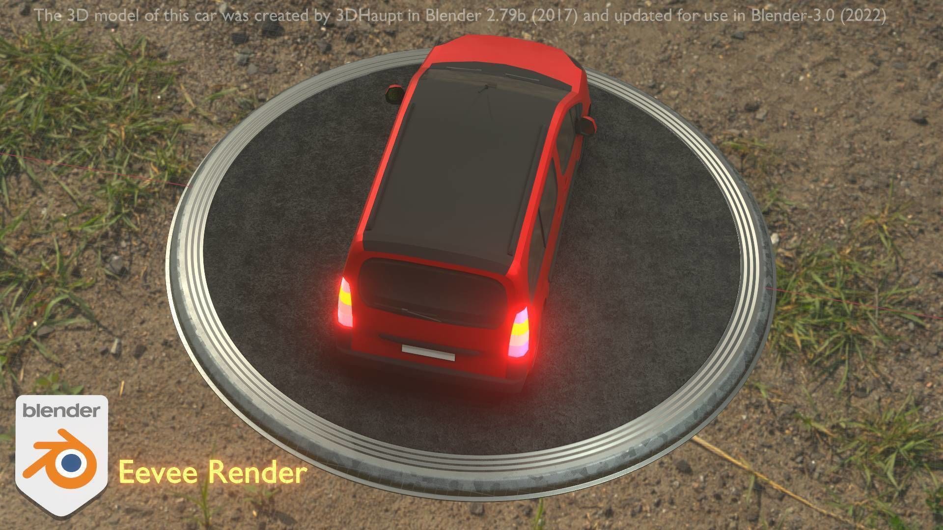 City Cars All Types A B C D E Red 3D Model Collection_124