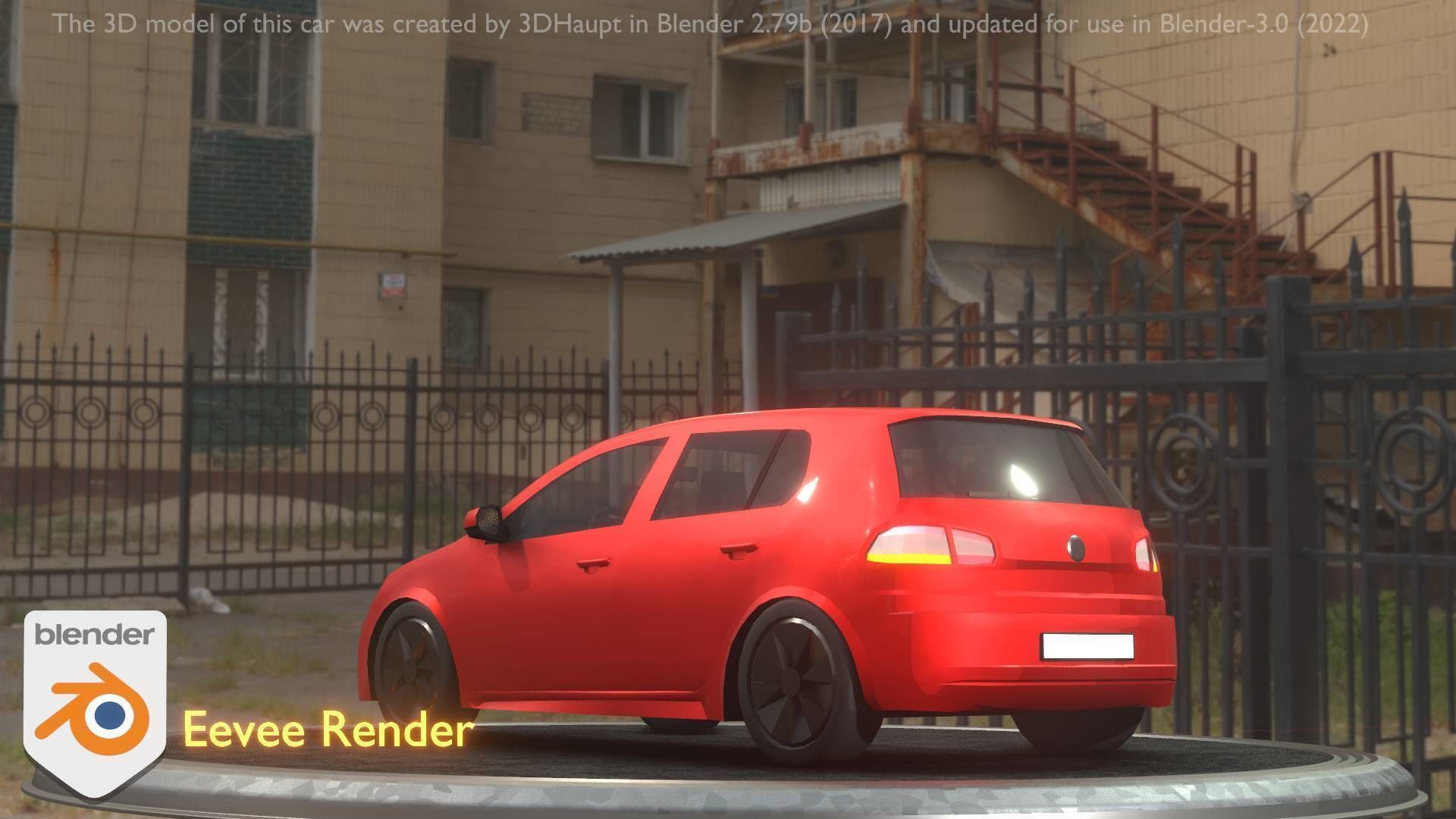 City Cars All Types A B C D E Red 3D Model Collection_38