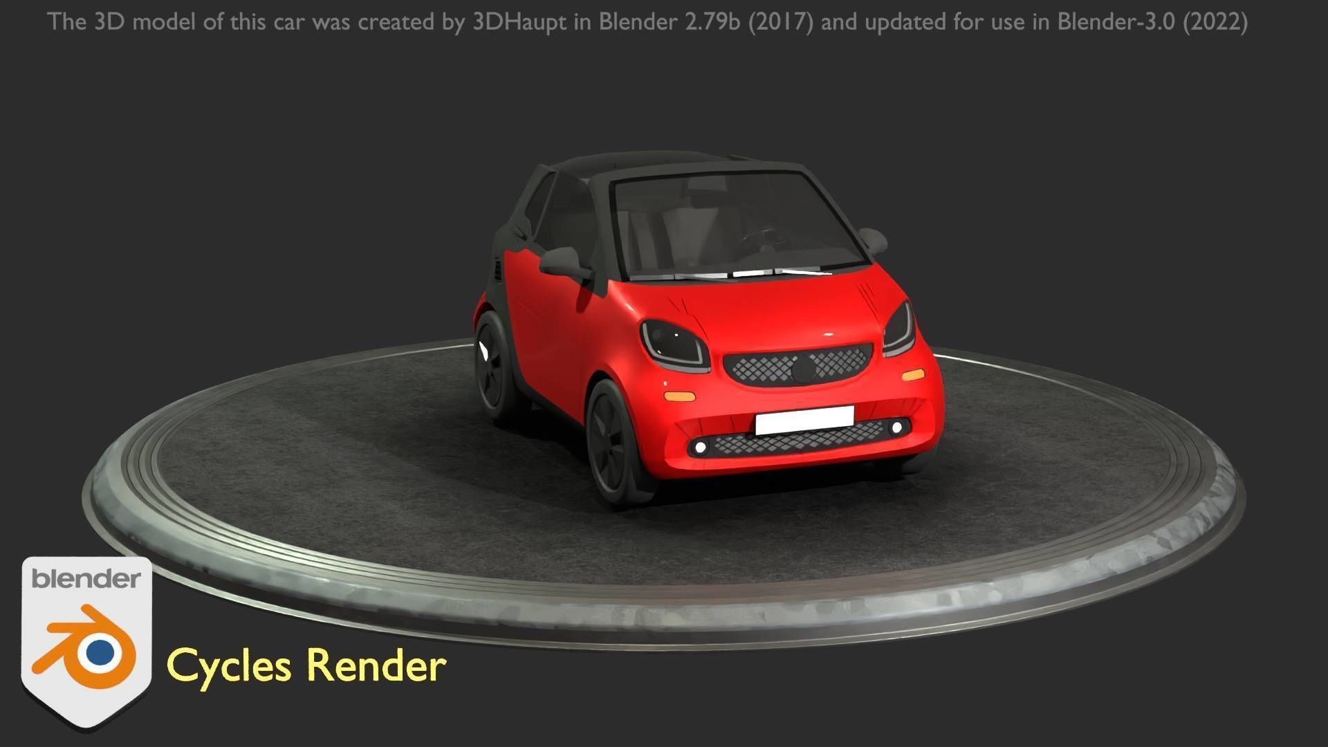 City Cars All Types A B C D E Red 3D Model Collection_109