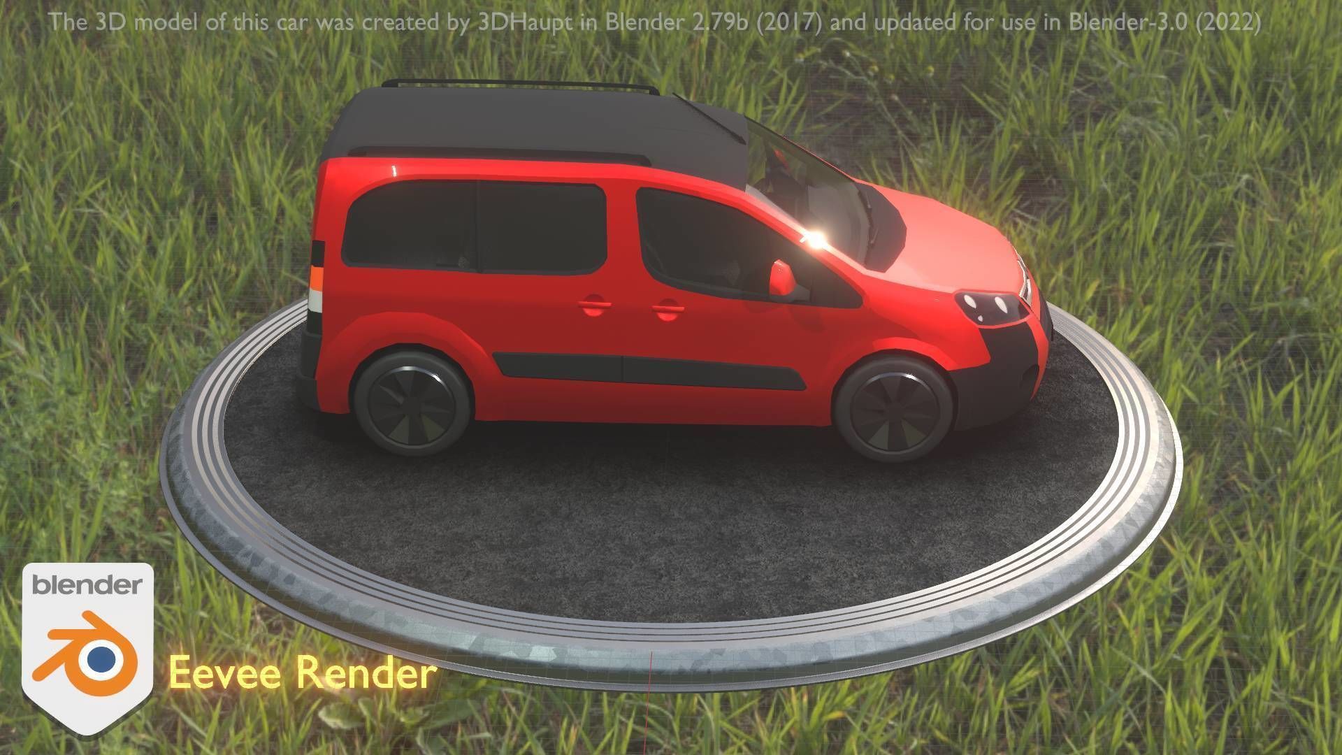 City Cars All Types A B C D E Red 3D Model Collection_125