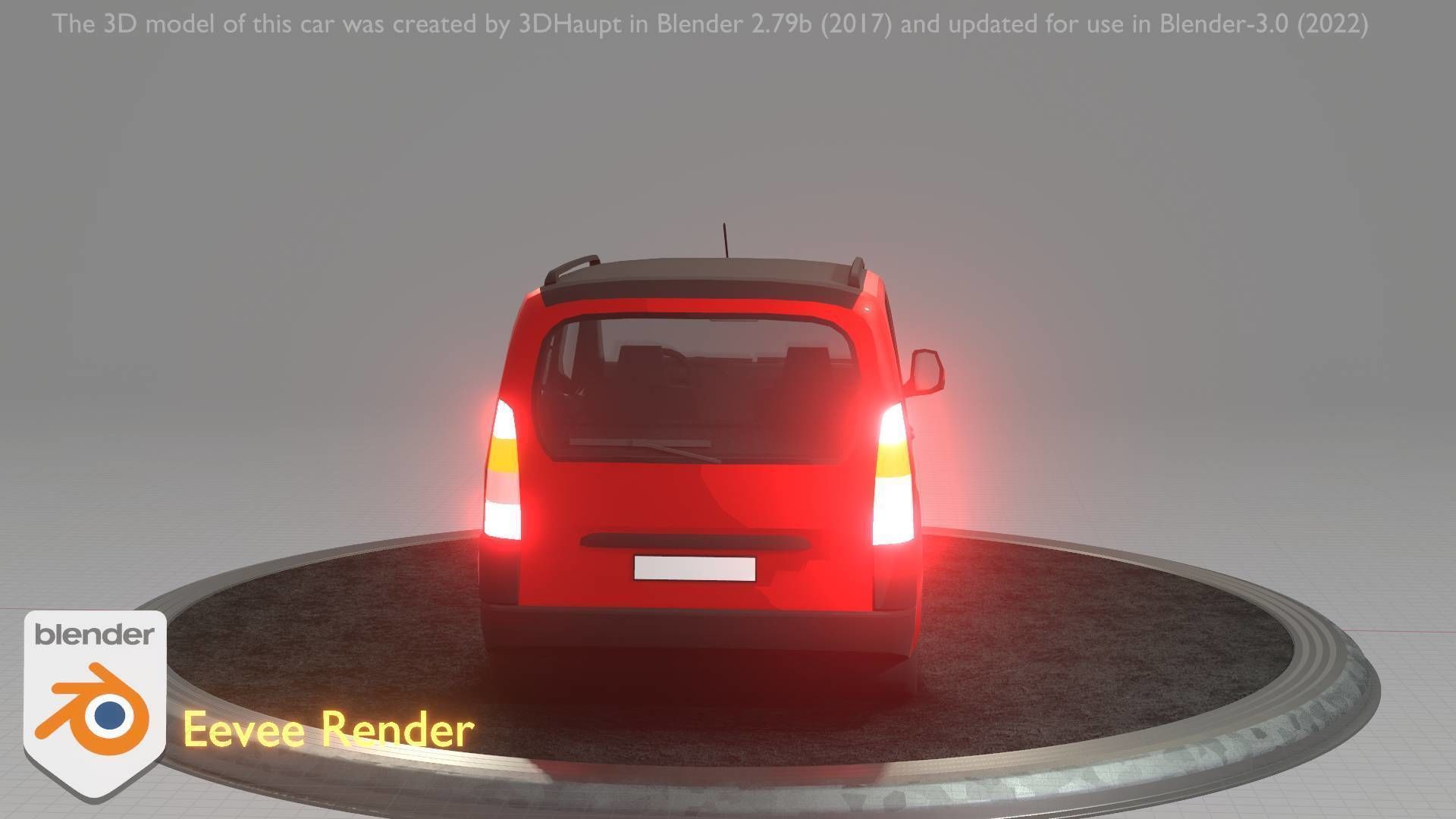 City Cars All Types A B C D E Red 3D Model Collection_126