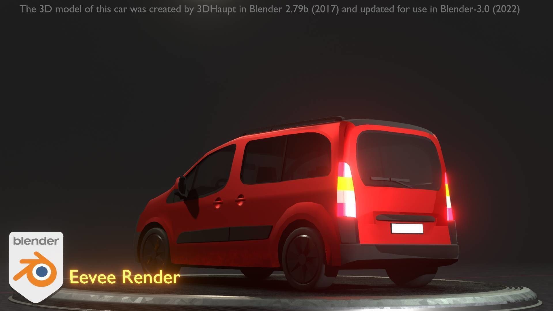 City Cars All Types A B C D E Red 3D Model Collection_121