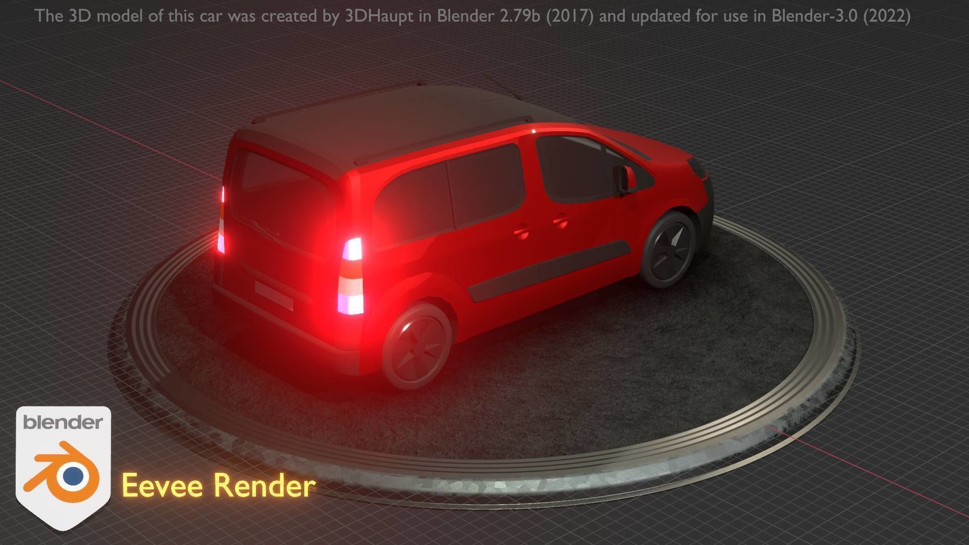 City Cars All Types A B C D E Red 3D Model Collection_123