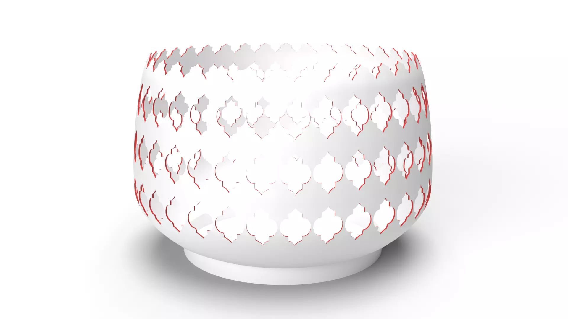 spherical bowl 3D print model_0
