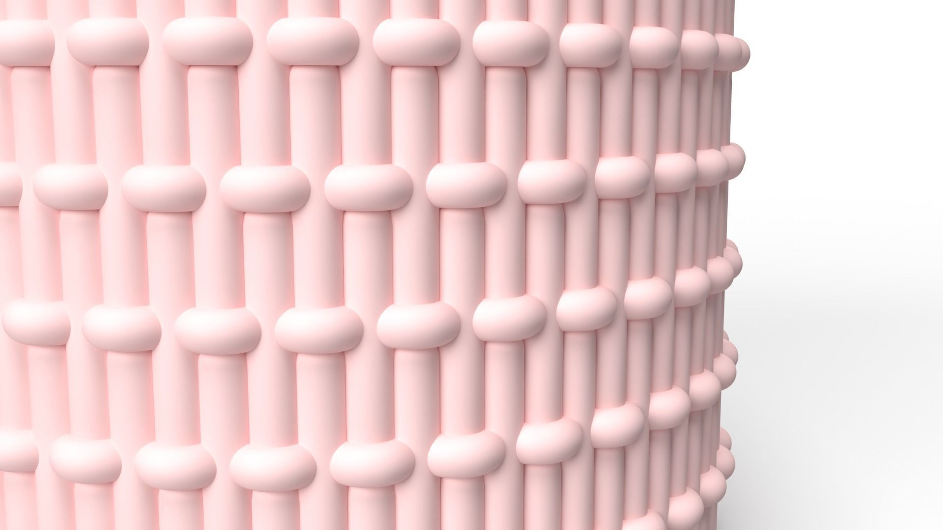 Detailed modern vase 3D print model 3D print model_2