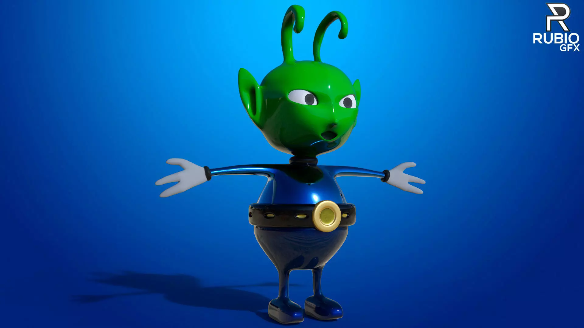 MARTIAN CHARACTER 3D model_0