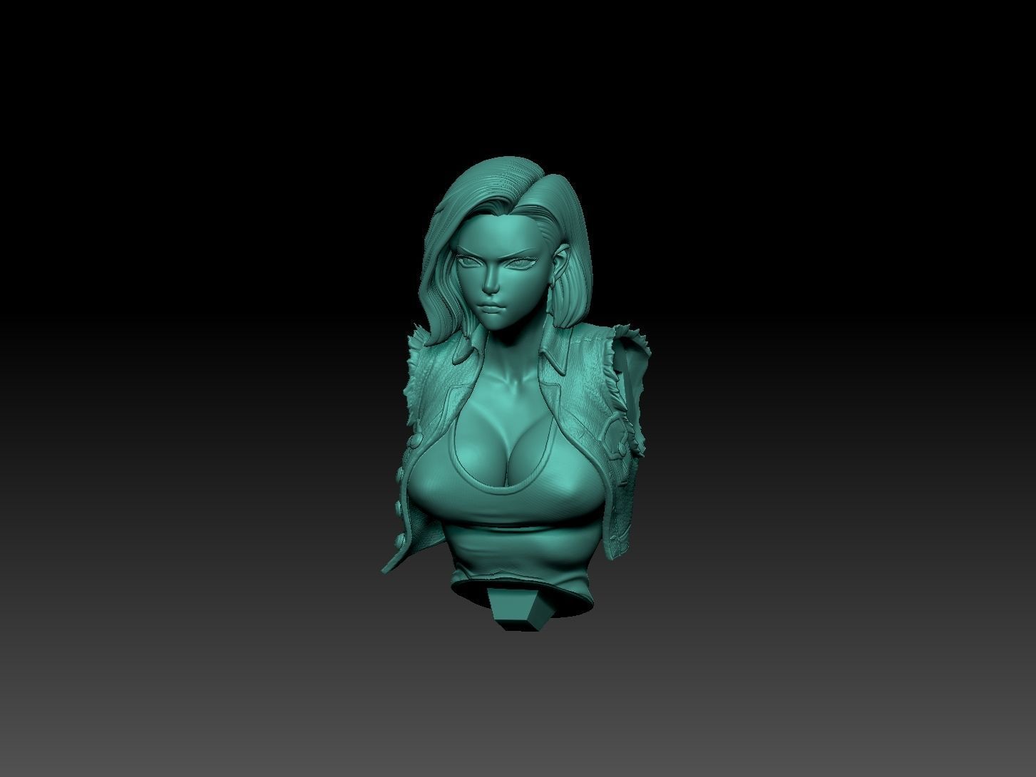 Android 18 3d print files 3D print model_2