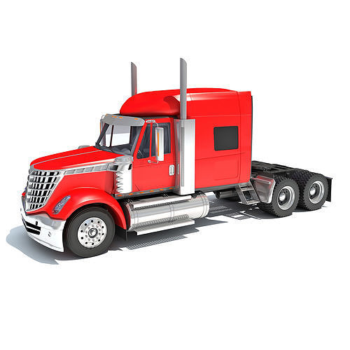 Semi Truck 3D model