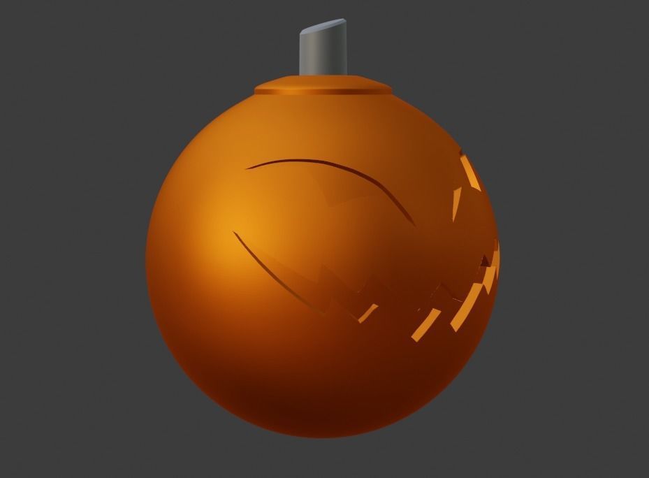 Green Goblin Bomb  3D print model_1