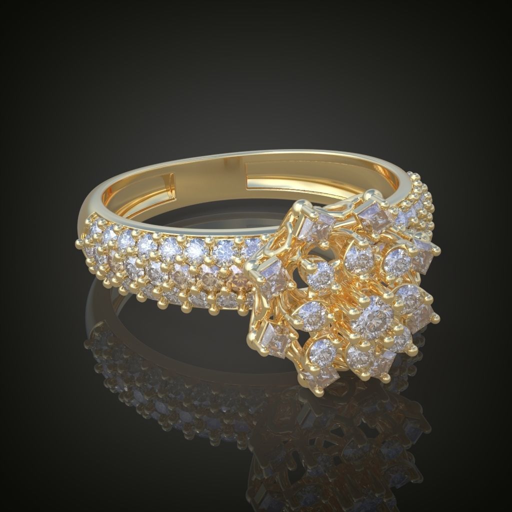 Ring 3D model 0052 print model12 3D print model_1