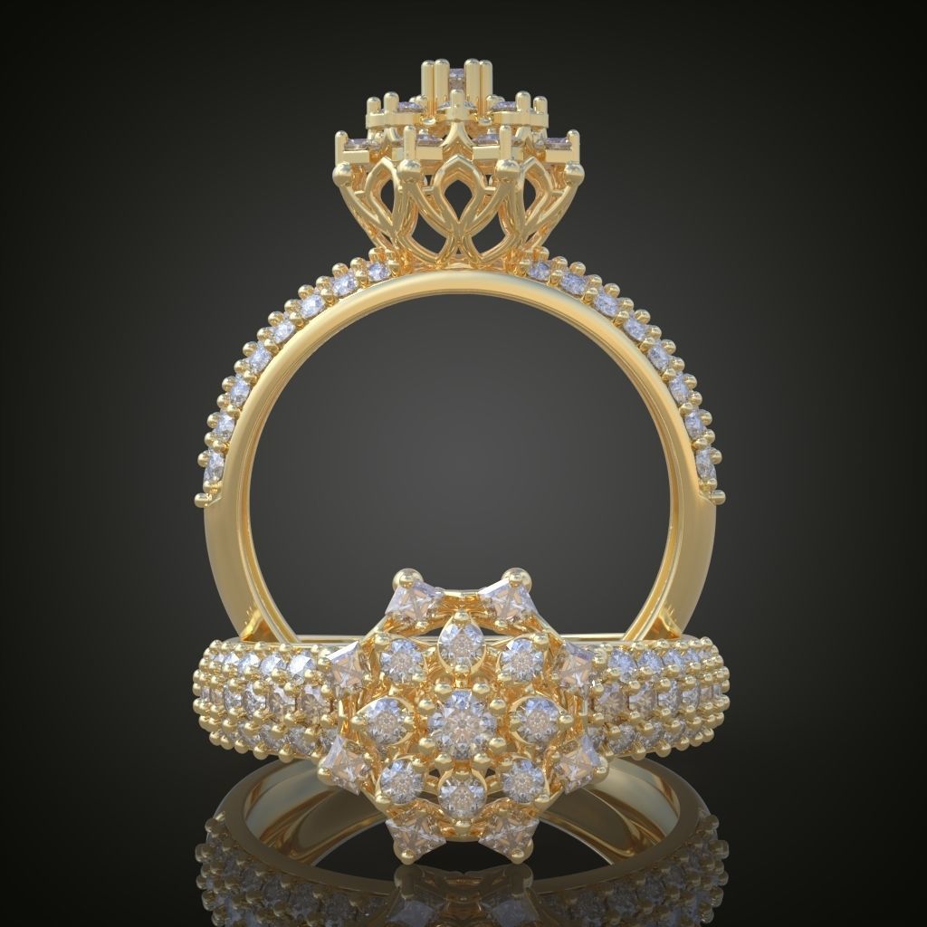 Ring 3D model 0052 print model12 3D print model_2