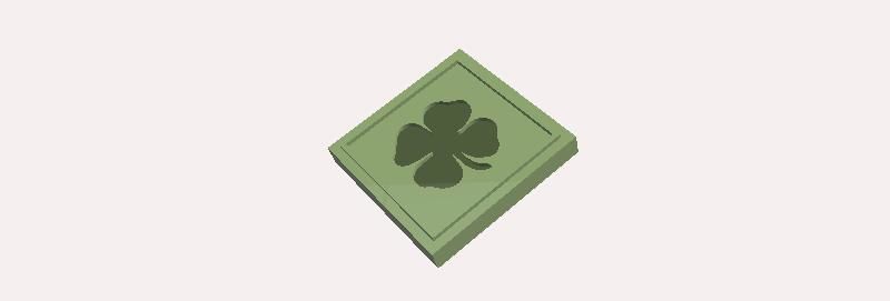 SHAMROCK CANDLE-SOAP MAKING KIT 3D print model_3