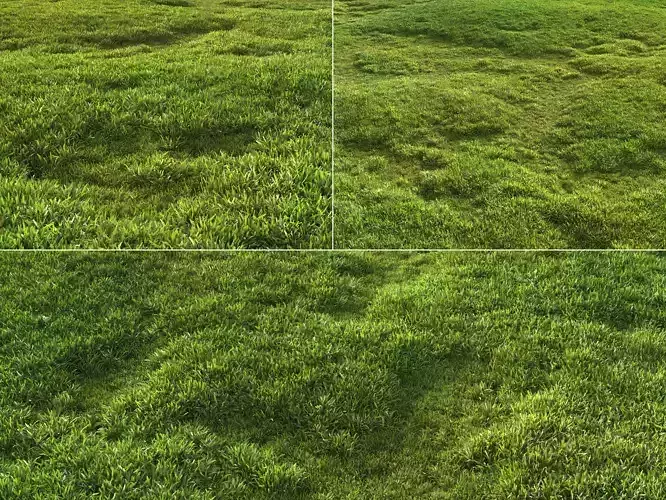 Tileable grass 3D model