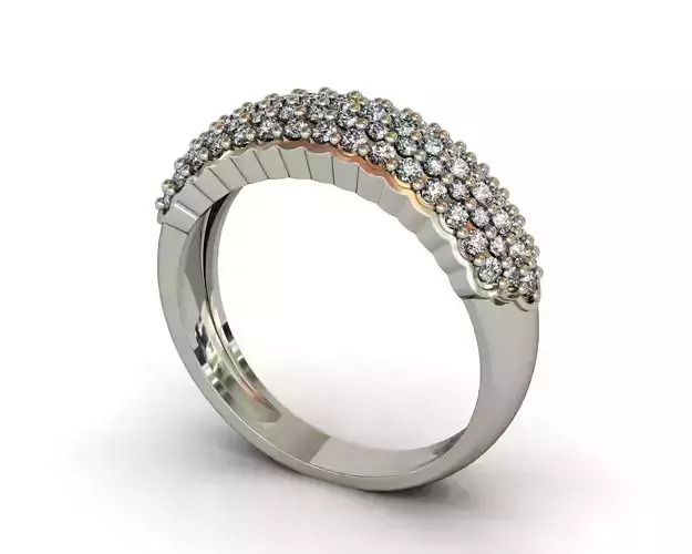 Diamond Ring 3D print model