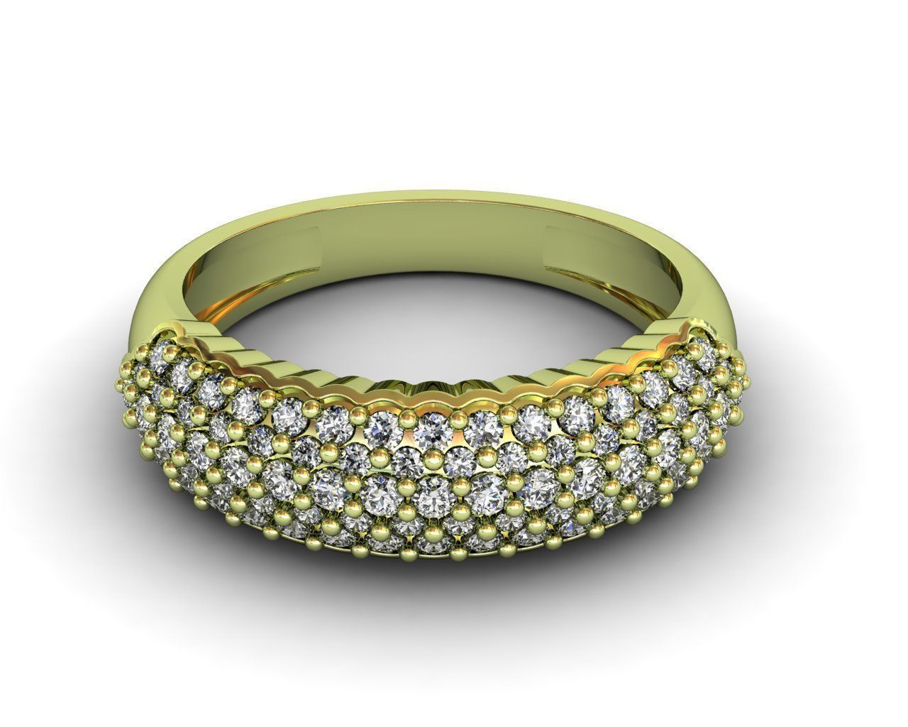 Diamond Ring 3D print model 3D print model_1