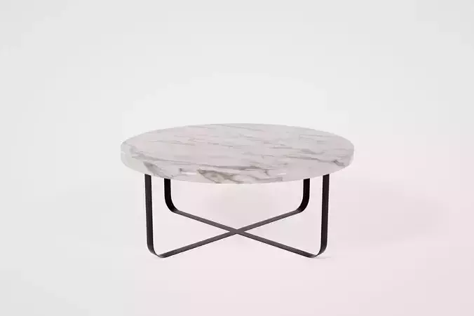 Coffee table Low-poly 3D model