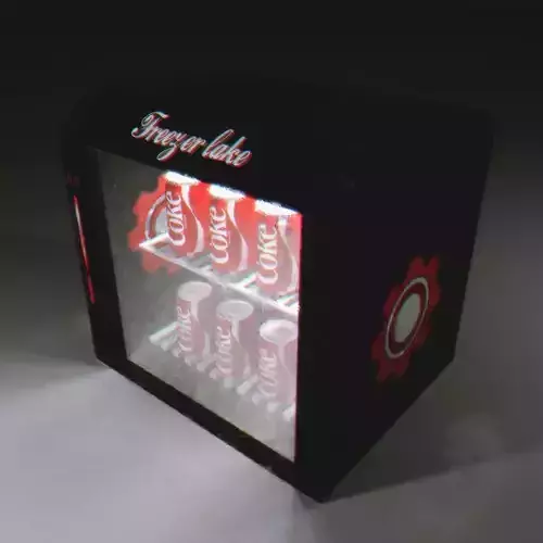 Compact Freezer - Low Poly
