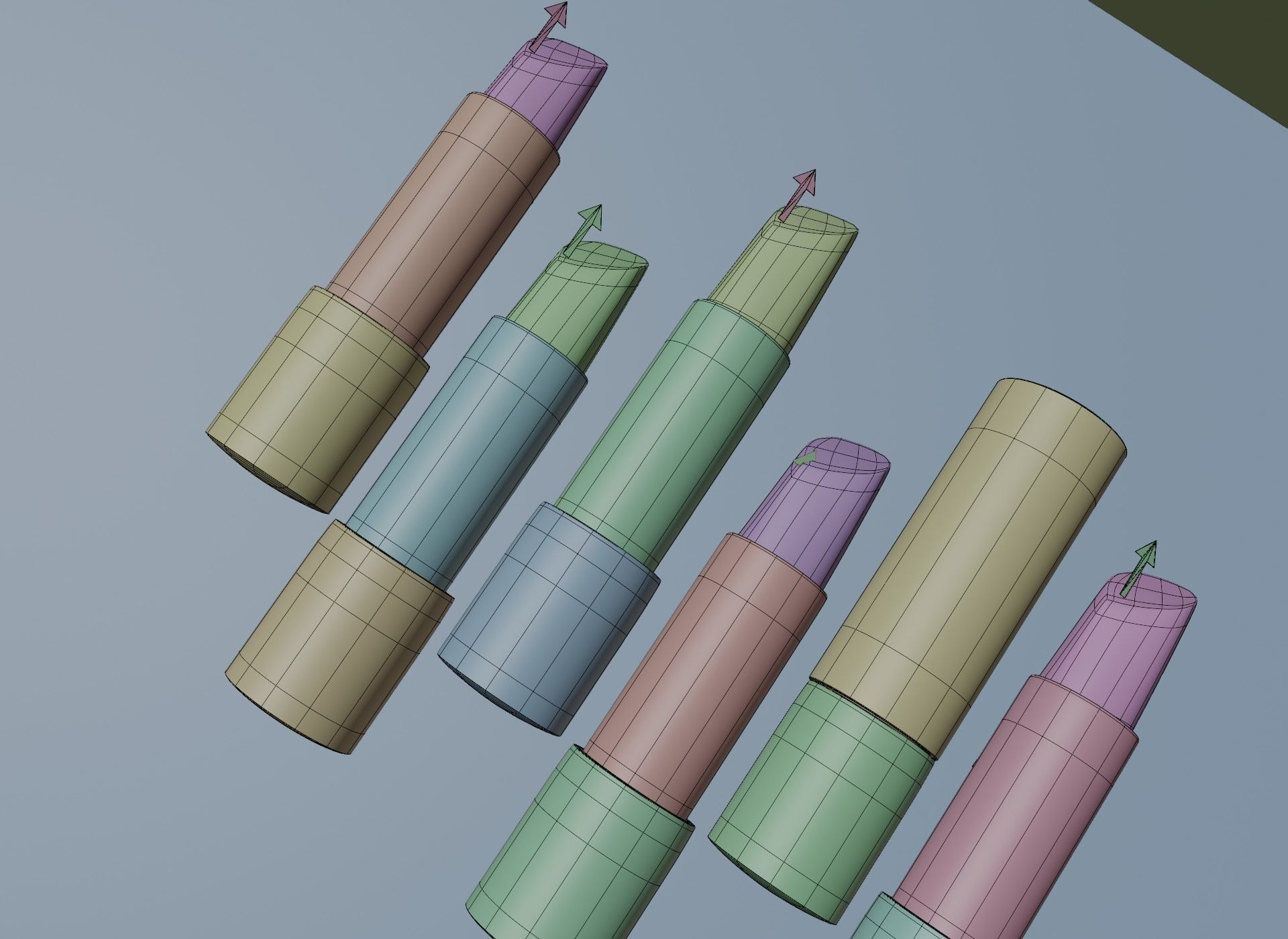 Lipstick Scene 3D model_3