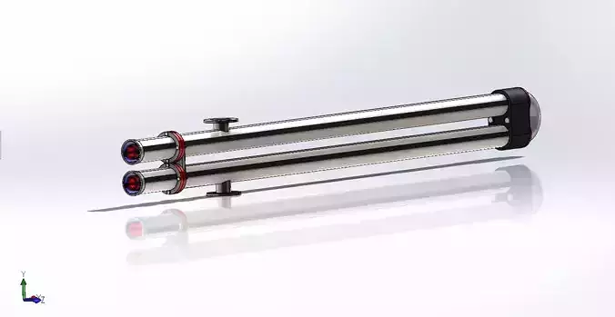  Heat exchanger  Hairpin 3D print model