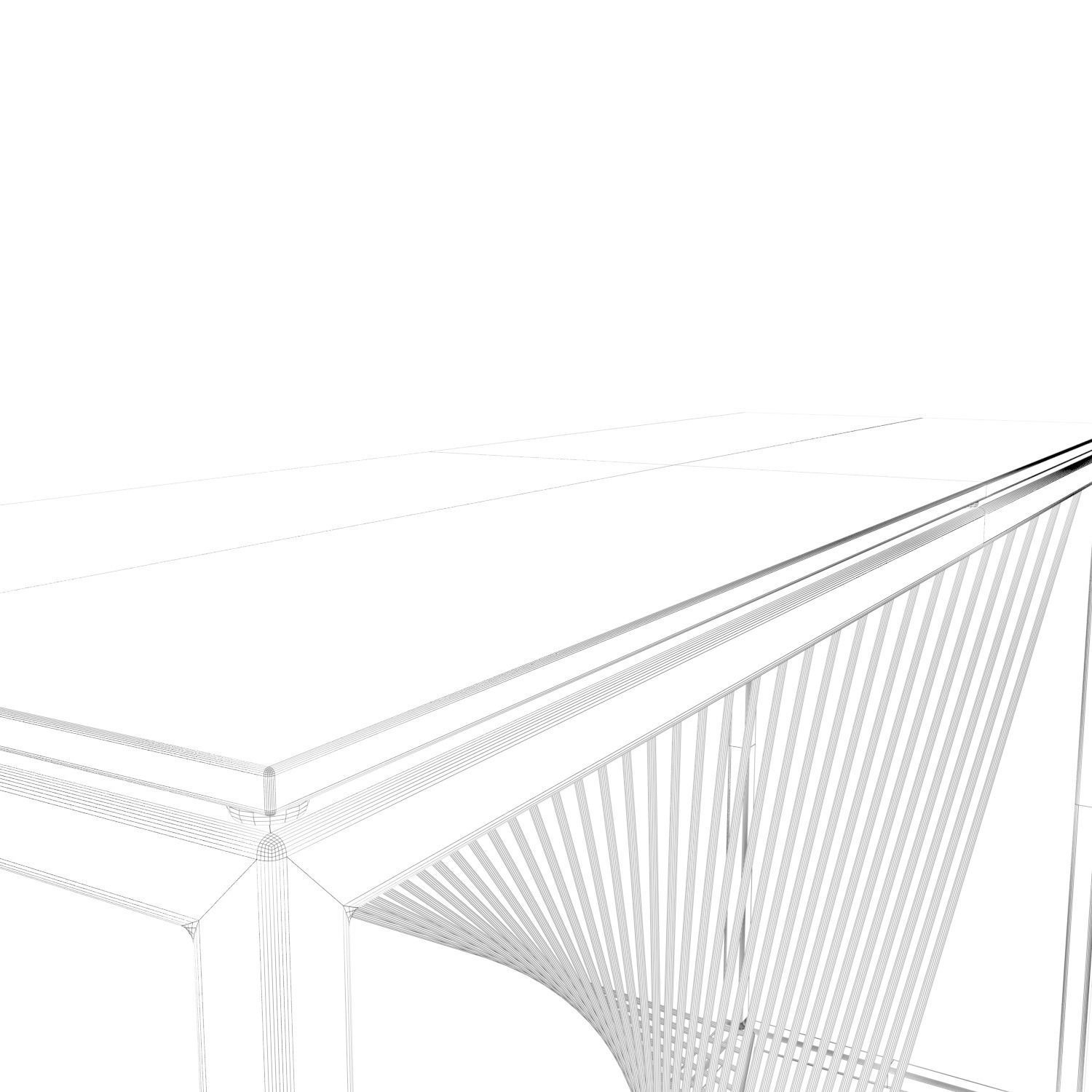 Console Halmar Kn4 3D model_6