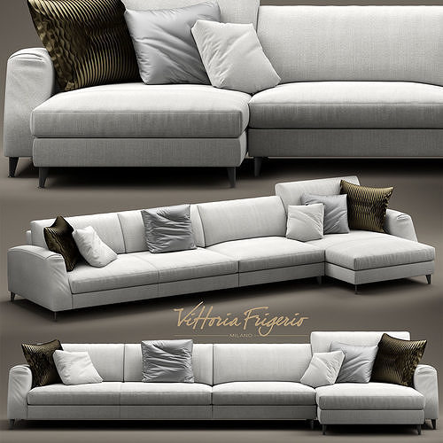 frigerio salotti DIVANI DAVIS CLASS 3D model