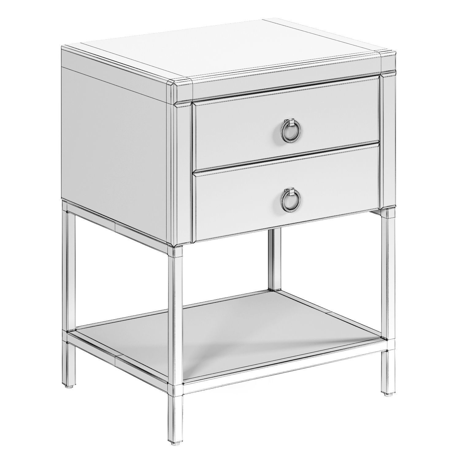 Bedside table Morena  Tanna 3D model_4