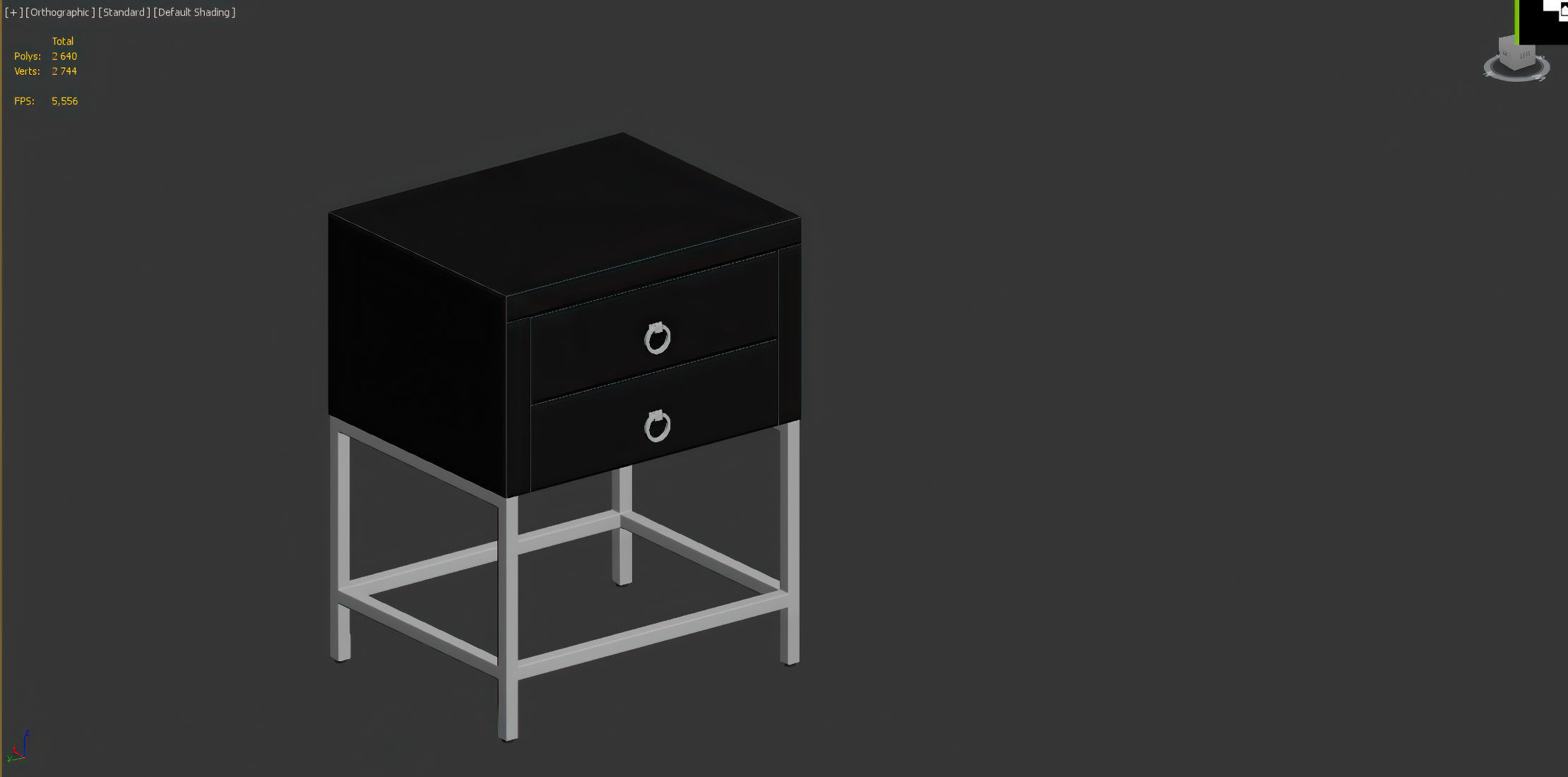 Bedside table Morena  Tanna 3D model_2