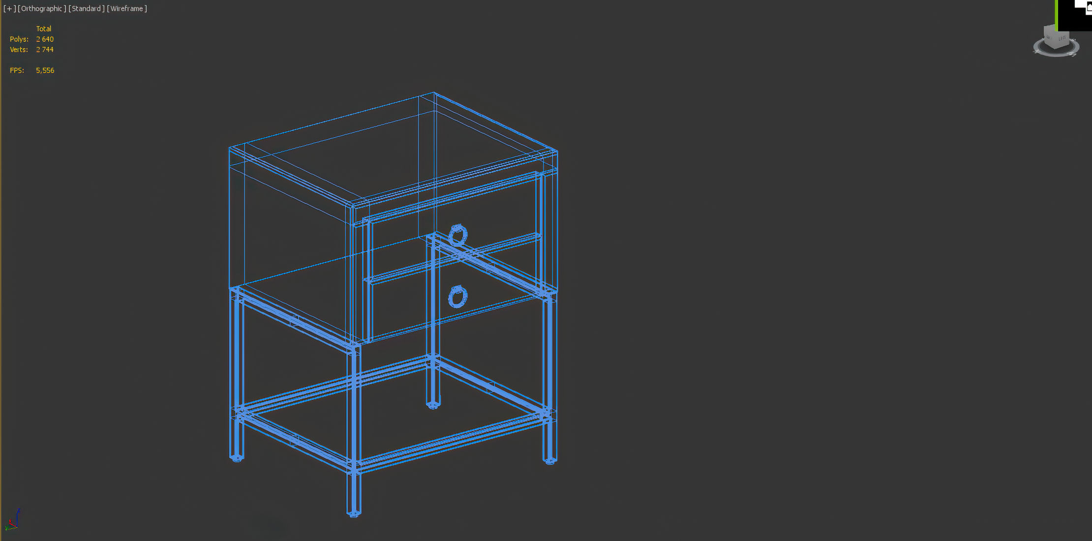 Bedside table Morena  Tanna 3D model_3
