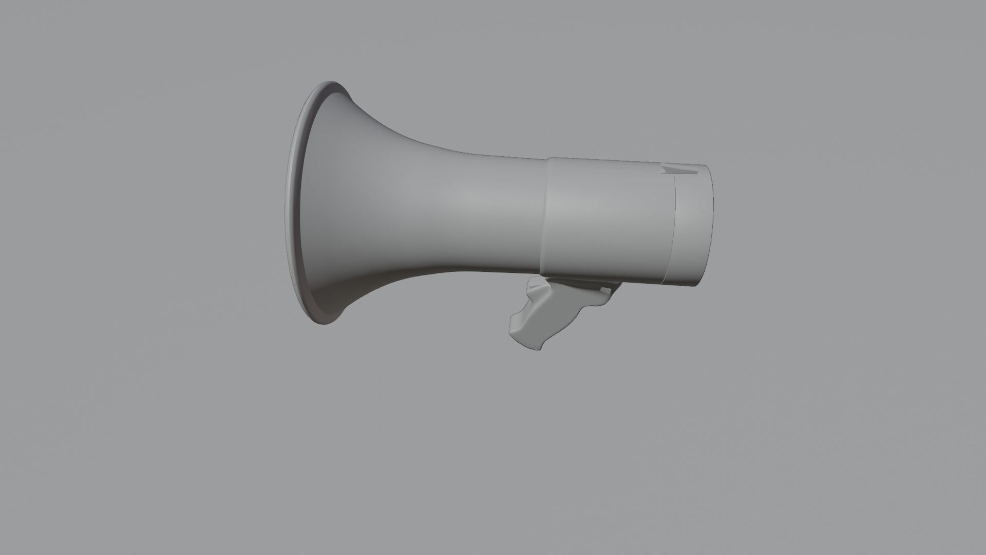Megaphone 3D model_11