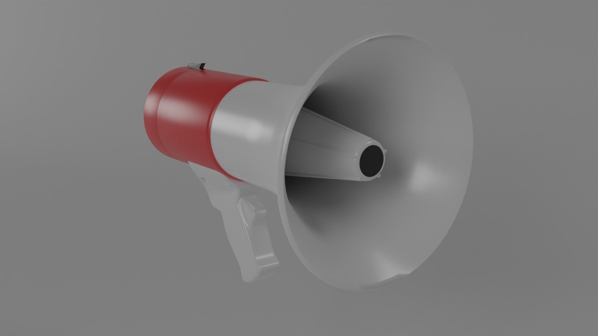 Megaphone 3D model_1