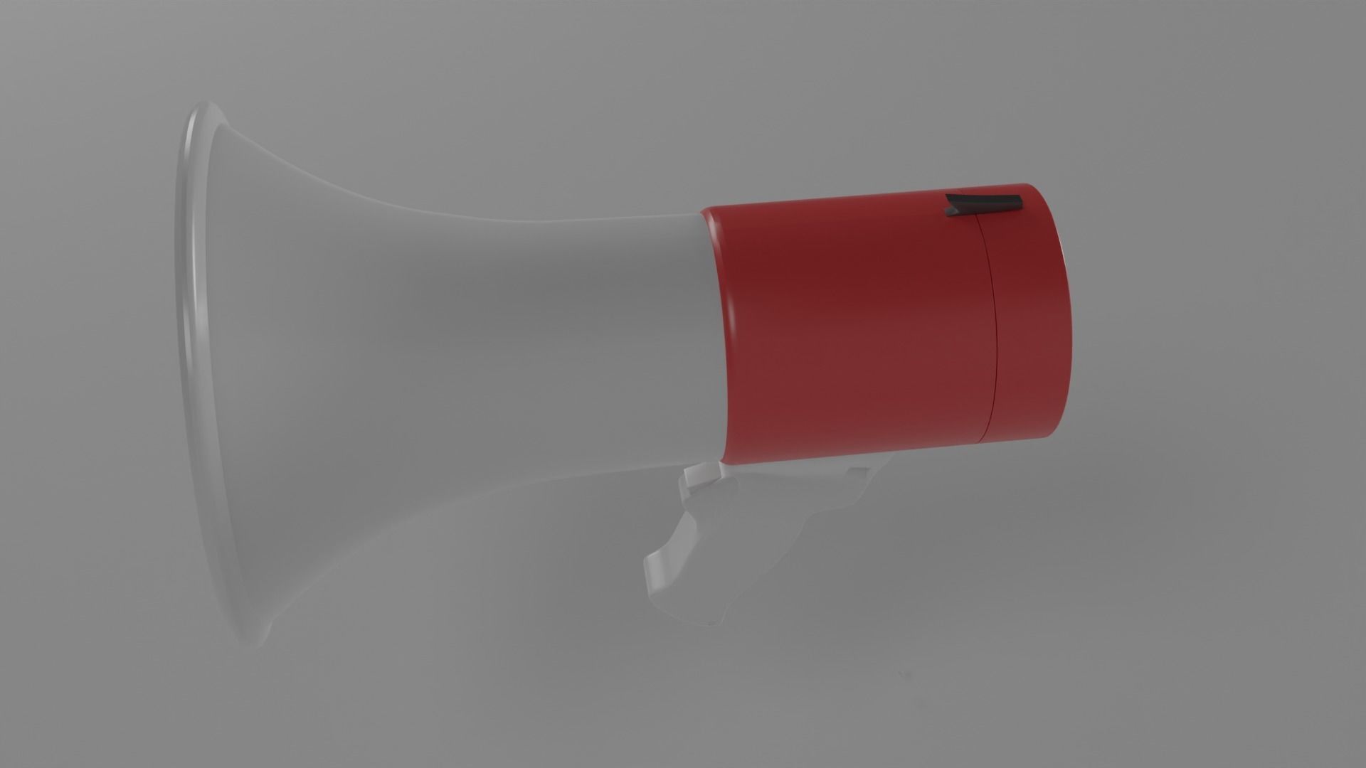 Megaphone 3D model_4