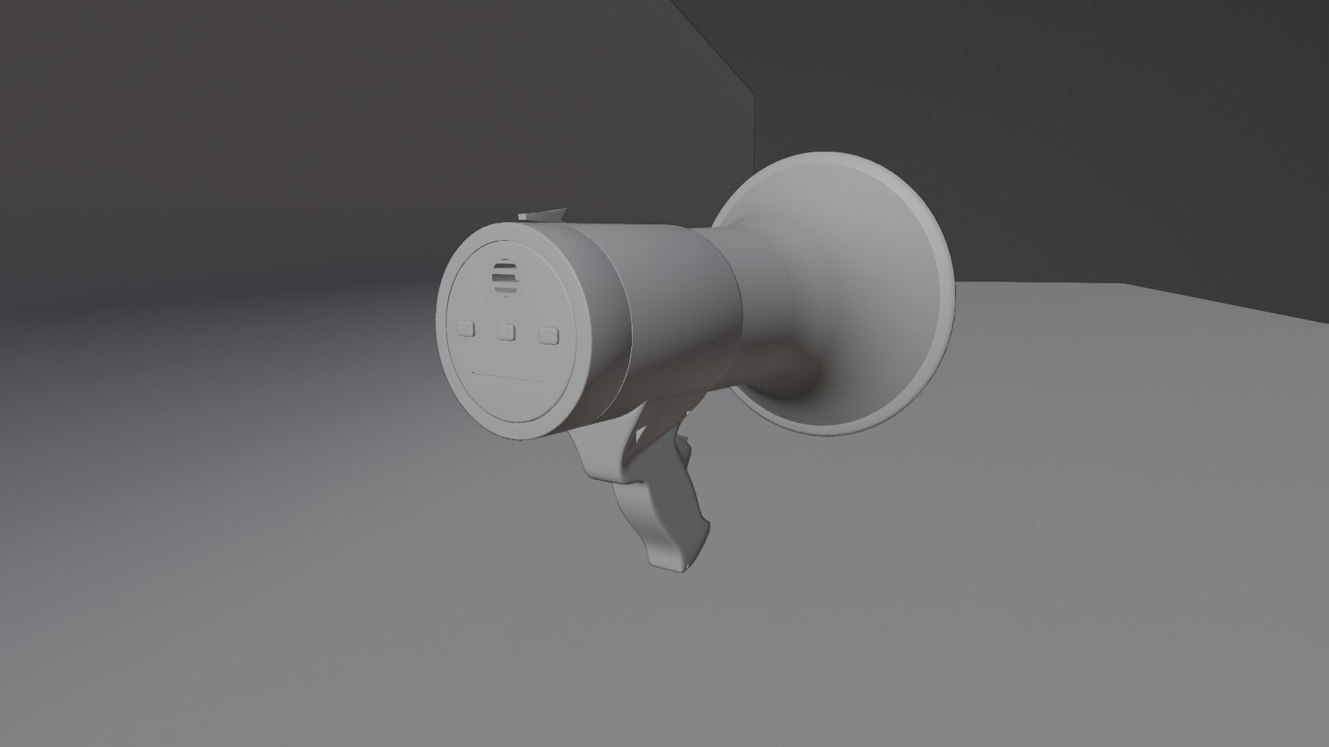 Megaphone 3D model_10