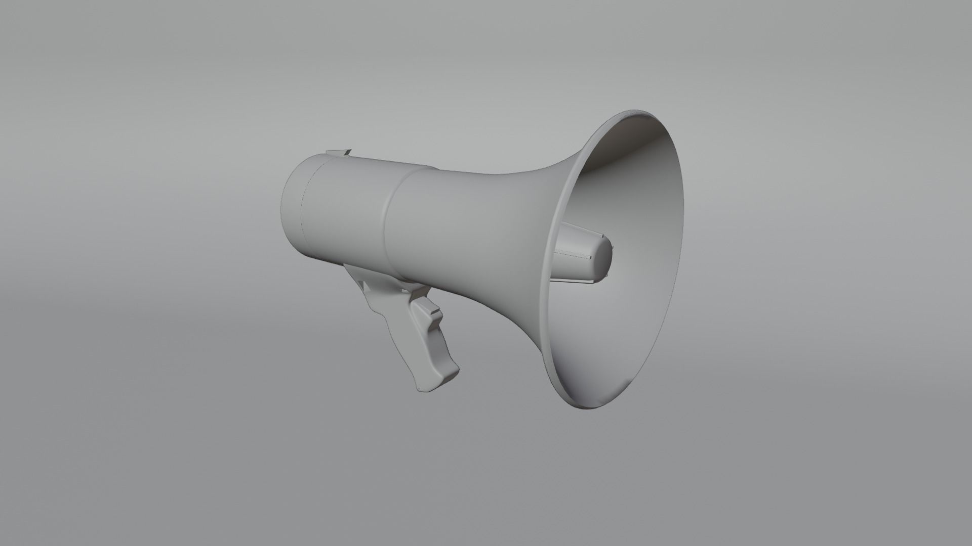 Megaphone 3D model_9