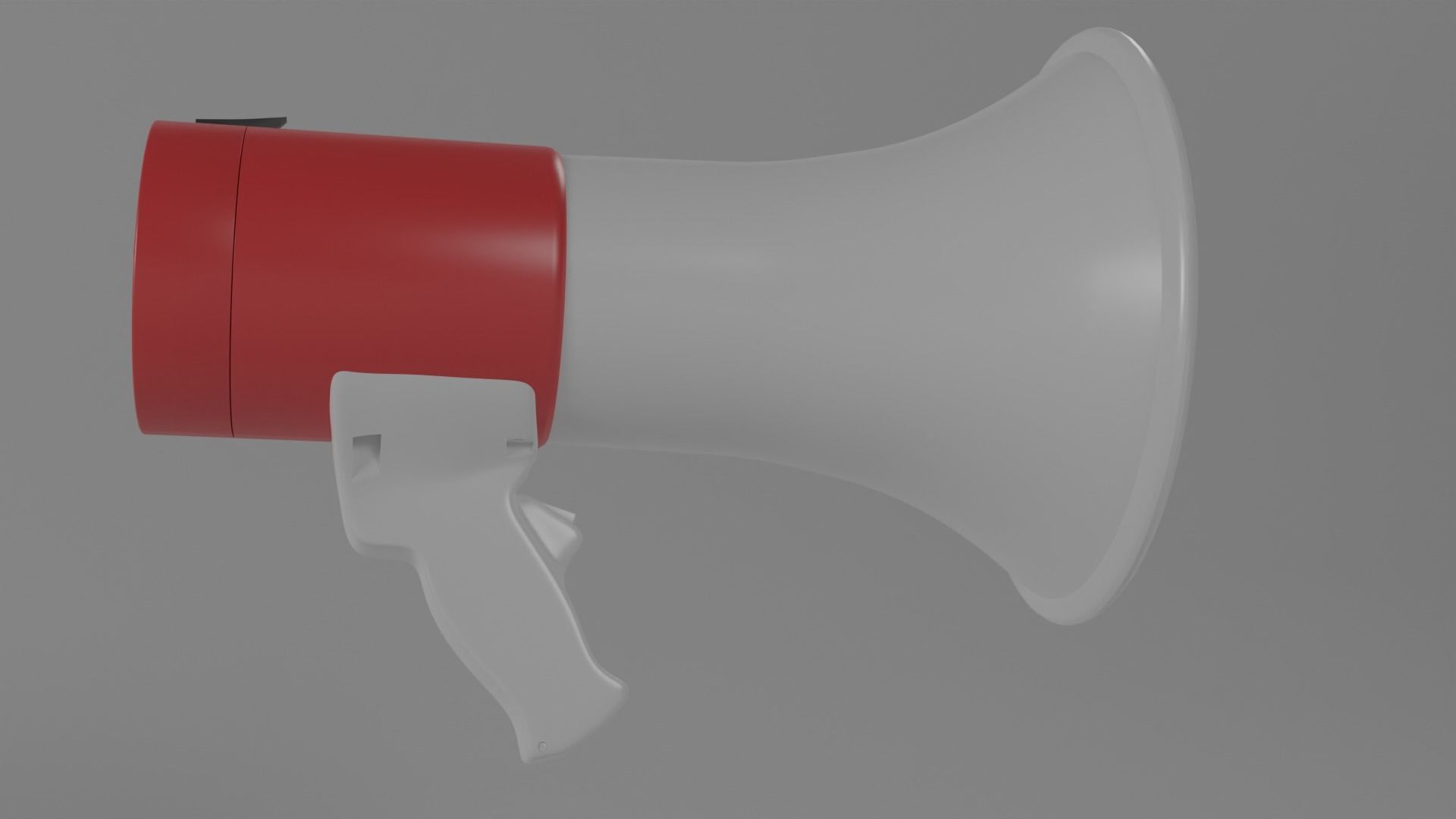 Megaphone 3D model_6