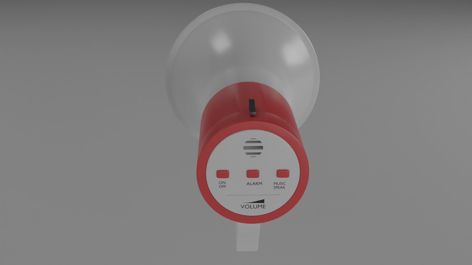 Megaphone 3D model_5