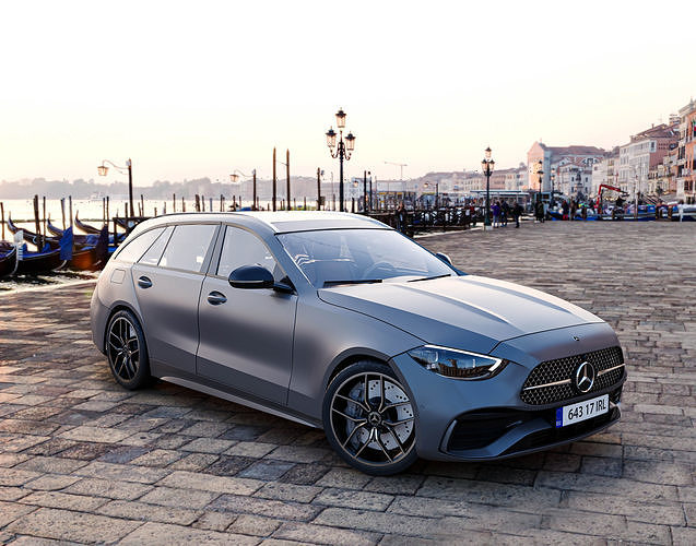 Mercedes Benz C Class State 2022 3D model