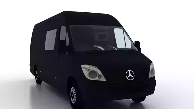 Mercedes Benz Sprinter L3H2 2009 Crew Van UK