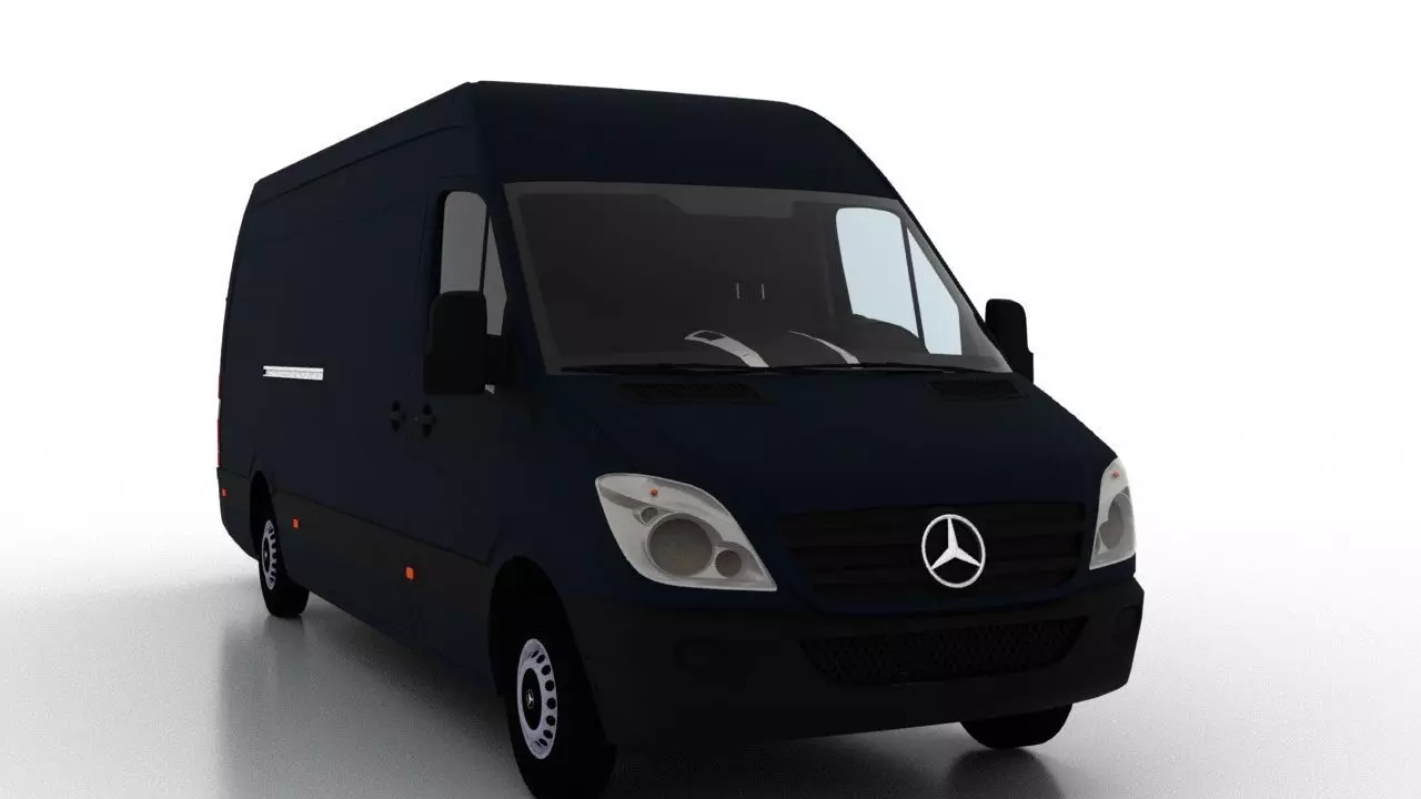 Mercedes Benz Sprinter L3H2 2009 Cargo EU 3D model