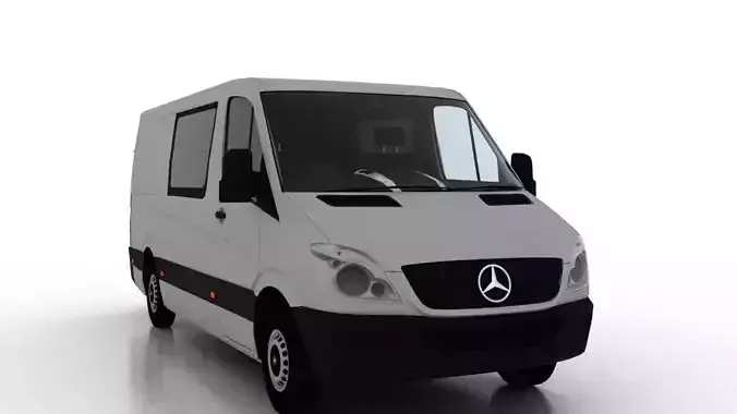 Mercedes Benz Sprinter L2H1 2009 Crew Van UK
